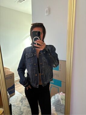 GAP Dark Blue Denim Jean Jacket